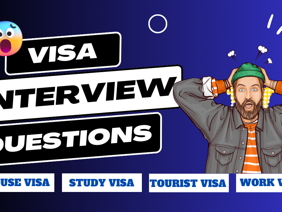 visa interview questions 2023